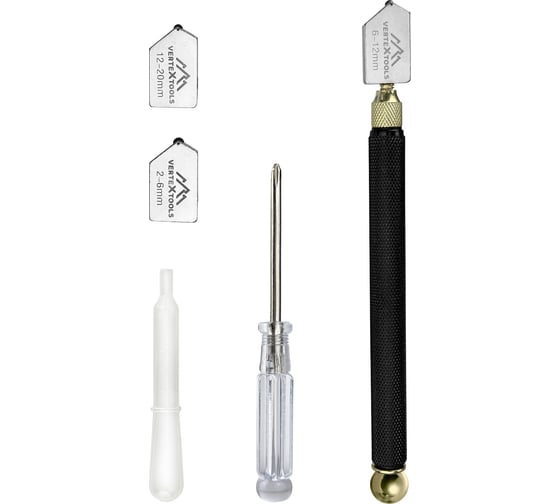 Набор для резки стекла vertextools 1805-2