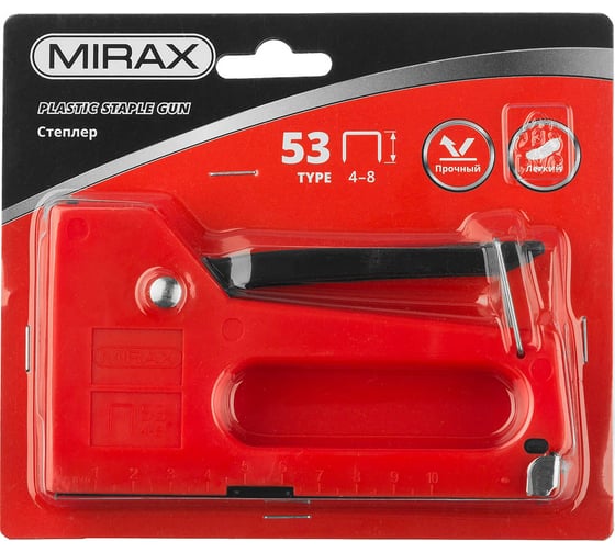 Пластиковый степлер MIRAX PL-53 тип 53, 3142