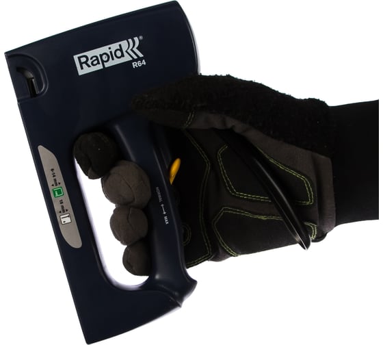 Ручной степлер для скоб 2-в-1 RAPID R64E 140, 300, облегченный корпус 21000860