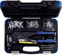 Ручной заклепочник с поворотной головкой 360° в кейсе RAPID RP60 MULTI d 3.2мм, 4.0мм, 4.8мм 5001128