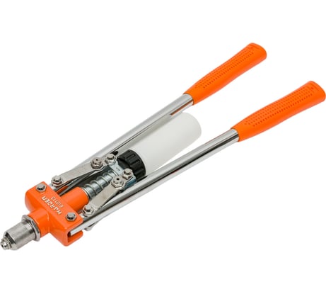 Заклепочник HARDEN профессиональный, двуручный, для заклепок 3,2-4,0-4,8мм 610113