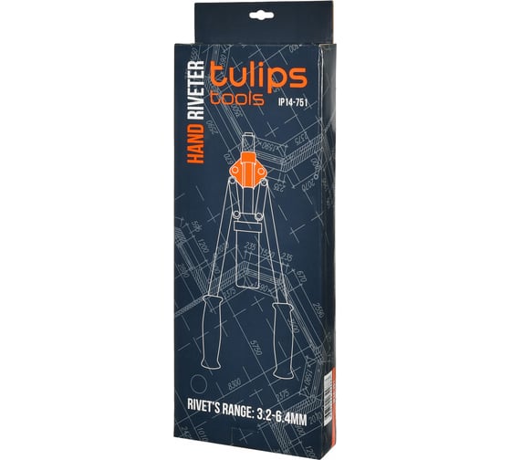 Заклепочник Tulips tools двуручный IP14-751