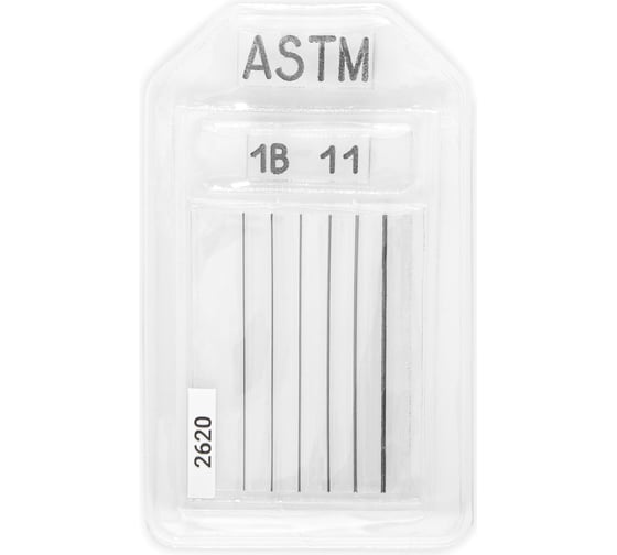 Эталон чувствительности проволочный ASTM E-747 1B11 (Fe) 50 мм Элитест 00108645