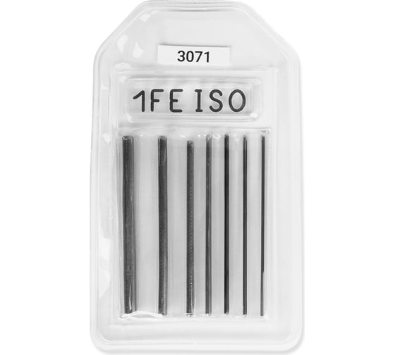 Эталон чувствительности проволочный IQI ISO 19232-1 W1 Fe (50 мм) Элитест 00135608