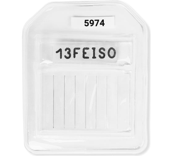 Эталон чувствительности проволочный IQI ISO 19232-1 W13 Fe (25 мм) Элитест 00135607