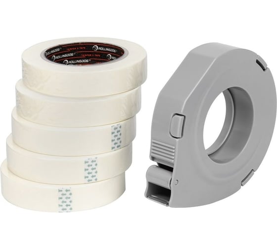 Диспенсер для малярной ленты Rollingdog шириной 24мм, набор 6 предметов Professional 81322