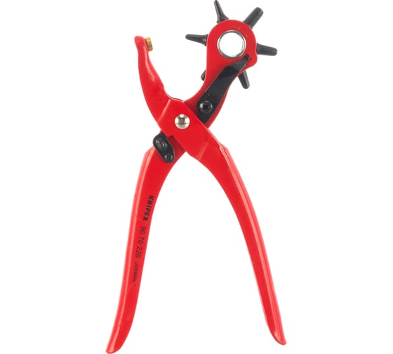 Дырокол Knipex 6 сменных пуансонов 2.0/2.5/3.0/3.5/4.0/5.0 мм KN-9070220SB