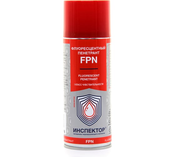 Флуоресцентный пенетрант Инспектор аэрозоль 400/520мл (от -10 до +50 С) FPN 1