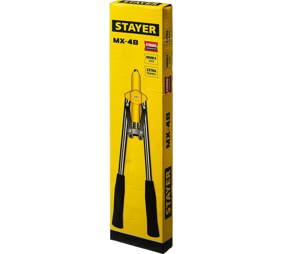 Двуручный заклепочник STAYER MX-48 530 мм, 3.2 - 4.8 мм 3114_z01