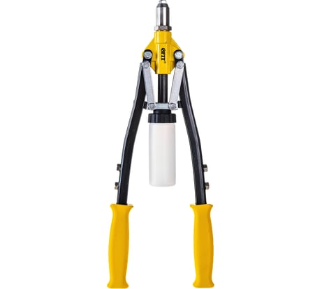 Усиленный заклепочник FIT с длинными ручками, пластиковый контейнер 3,2-6,4 мм 32056