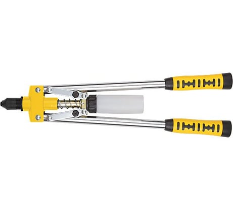 Усиленный заклепочник FIT с длинными ручками, пластиковый контейнер 3,2-4,8 мм 32055