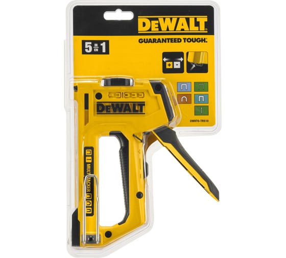 Степлер DEWALT 5 видов крепежа DWHT0-TR510