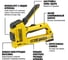 Степлер DEWALT 5 видов крепежа DWHT0-TR510 2