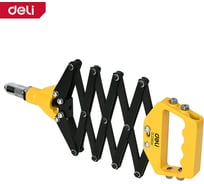 Заклепочник рычажно-складной DELI DL236932 815 мм, диаметр 3.2, 4.0, 4.8, 6.0, 6.4 мм 167828