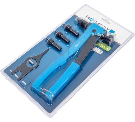 Ручной заклепочник HOEGERT TECHNIK 250 мм, для резьбовых заклепок M3-M6 HT2C180