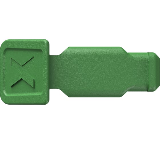 Клипса для маркировки инструмента Knipex ColorCode Clip цветная, зелёная, 10 шт, KN-006110CG 1