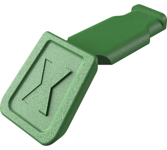 Клипса для маркировки инструмента Knipex ColorCode Clip цветная, зелёная, 10 шт, KN-006110CG