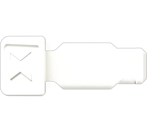 Клипса для маркировки инструмента Knipex ColorCode Clip цветная, белая, 10 шт, KN-006110CW