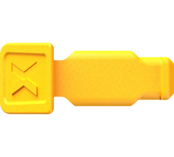 Клипса для маркировки инструмента Knipex ColorCode Clip цветная, жёлтая, 10 шт, KN-006110CY 1