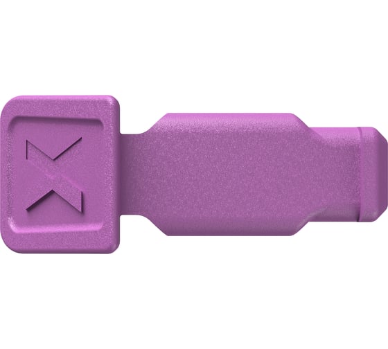 Клипса для маркировки инструмента Knipex ColorCode Clip цветная, фиолетовая, 10 шт, KN-006110CV 1