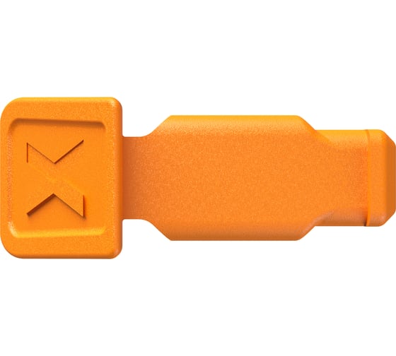 Клипса для маркировки инструмента Knipex ColorCode Clip цветная, оранжевая, 10 шт, KN-006110CO 1