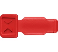 Клипса для маркировки инструмента Knipex ColorCode Clip цветная, красная, 10 шт, KN-006110CR