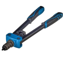 Заклепочник резьбовой РемоКолор двуручный 360 мм, литой корпус, насадки M3, M4, M5, M6, M8, M10 кейс, (шт.) 26-0-006