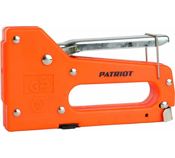 Степлер PATRIOT SPQ-113, пластиковый корпус, скобы 4-8мм, 100 шт в комплекте 350007504