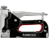 Степлер мебельный ОФИСМАГ стальной регулируемый, тип 53, 4-14мм, +200 скоб, RABBITEX, 671323