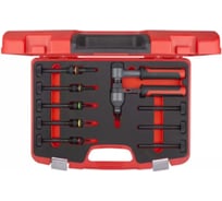 Заклепочник поворотый для резьбовых заклепок в кейсе M4-M12, Ceta Form R03K-RTC