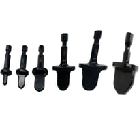 Набор развальцовок для труб с шестигранным наконечником Turbosky PE-6 (6шт) 640