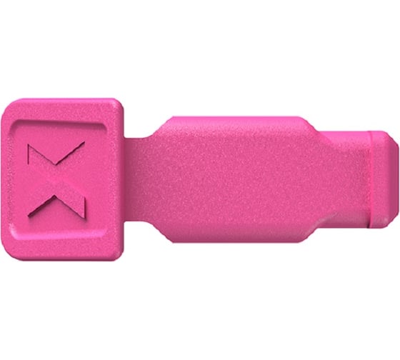 Клипса цветная Knipex ColorCode Clip, пурпурная (маджента), 10 шт, для маркировки инструмента KN-006110CM