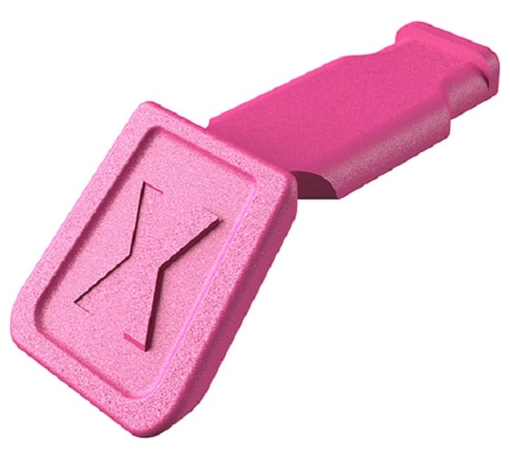 Клипса цветная Knipex ColorCode Clip, пурпурная (маджента), 10 шт, для маркировки инструмента KN-006110CM