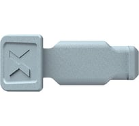 Клипса цветная Knipex ColorCode Clip, серая, 10 шт, для маркировки инструмента KN-006110CS