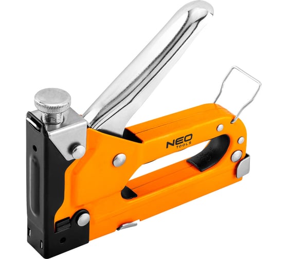 Степлер NEO Tools 4-14 мм, скобы J, сталь 16-032 1