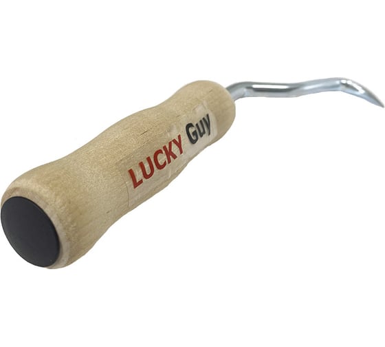 Крючок для вязки арматуры LUCKY Guy 210 мм, с деревянной ручкой 021 001 210 L