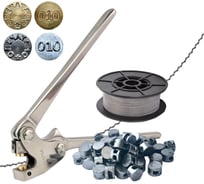 Набор для опломбирования ТПК Технологии Контроля пломбиратор УСИЛЕННЫЙ, пломбы, проволока 24335