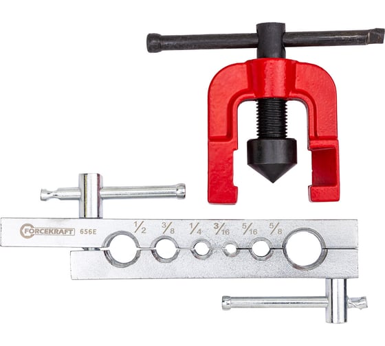 Набор инструментов Forcekraft для развальцовки трубок 2 предмета FK-656E(66178) 1