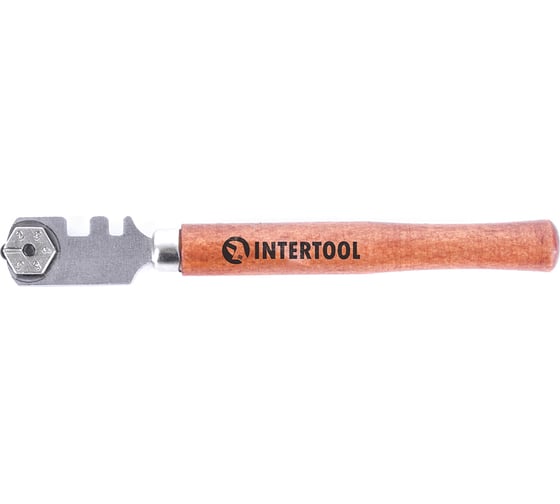 Стеклорез INTERTOOL с одним роликом HT-0521