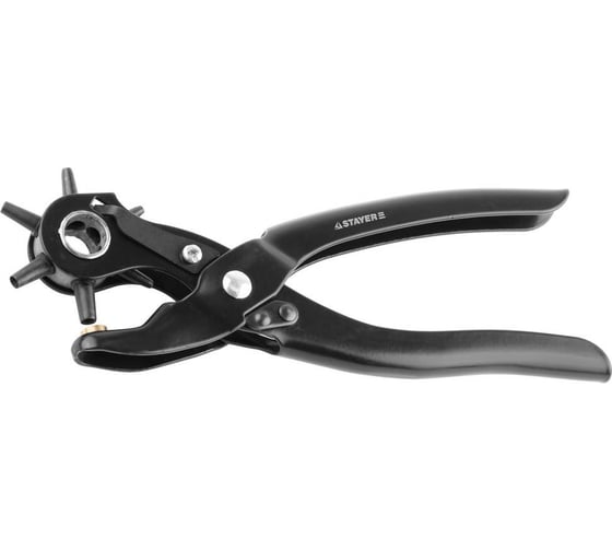 Дырокол револьверный для кожи STAYER 2-4.5 мм 22940_z02 1