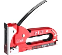 Степлер механический P.I.T. DRUA (скобы 4-8 мм, тип 53, 438г, металлический), HSTG01-S0004