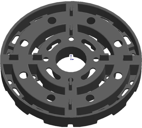 Подставка (опора) под тротуарную плитку INTERFIX круглая h20, упаковка 100 шт 430