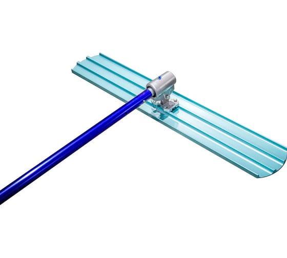 Гладилка по бетону TARS 120х20см, разборная рукоять 7.2м, Y-ALM-120X20-7