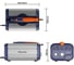 Нож ультразвуковой DAKSTOOLS Chawke CK01-65W Pro, универсальный, 65Вт CK01Pro 2