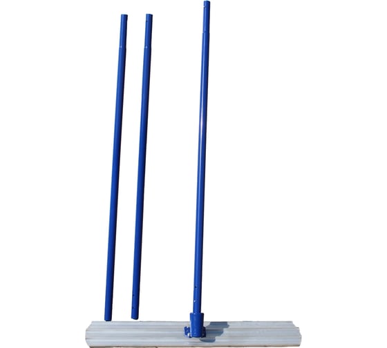 Алюминиевая гладилка по бетону TD-tools 120х20см, рукоять 5.4м, TD-ENR-120X20