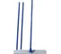 Алюминиевая гладилка по бетону TD-tools 120х20см, рукоять 5.4м, TD-ENR-120X20 1