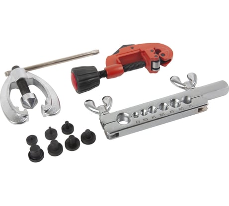 Набор для развальцовки и резки трубок WIEDERKRAFT 5/8, 3/16, 1/4, 5/16, 3/8, 7/16 WDK-214327