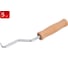 Крюк для вязки арматуры SAMGRUPP 210 мм деревянная рукоятка (5 шт) SR-097000210-5 2