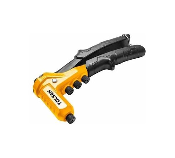 Заклёпочник TOLSEN Industrial 210 мм, алюминиевый, для заклёпок Al 2.4-4.8, сталь/нерж 2.4-4 мм 43098