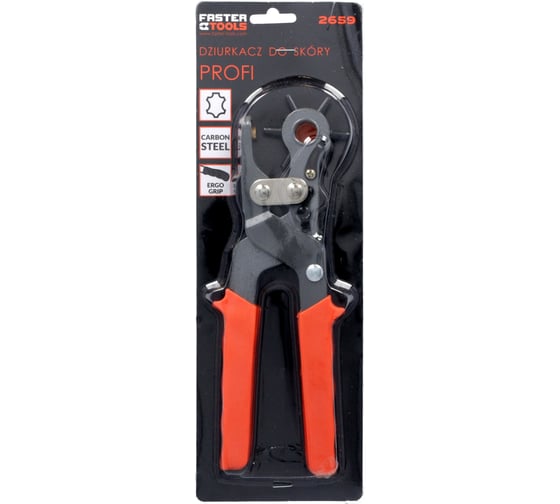 Дырокол для кожи FASTER TOOLS PROFI 2659